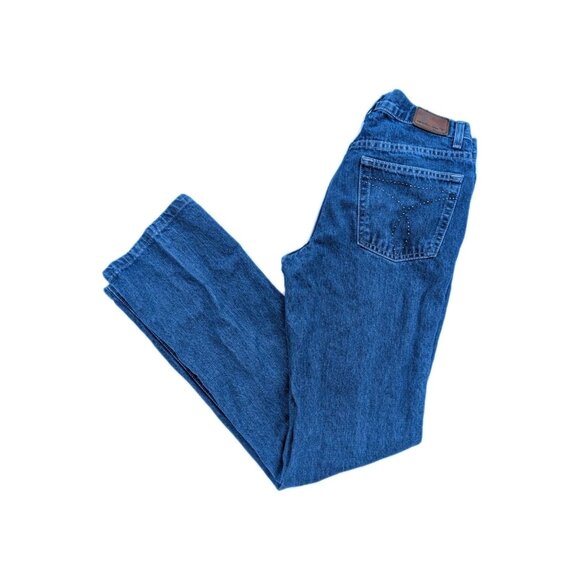 Calvin Klein Jeans Women's Size 6 Bootcut inseam 32" Bootcut 100% cotton Denim - Picture 7 of 16